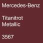 Preview: Mercedes-Benz, Titanitrot Metallic, 3567.